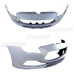 For Maserati Quattroporte 2017-2022 Car Accessories Car Front Bumper Lip <b>Splitter</b> Diffuser Spoiler Bumper Guard Chin Body Kit - Product Image 6