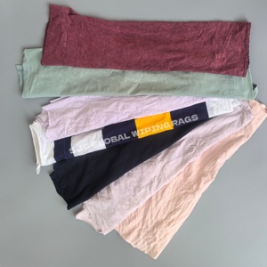 Trapos de Camiseta de Colores Multiusos, 100% Algodón, Trapos Industriales, Aptos para Limpieza - Product Image 1