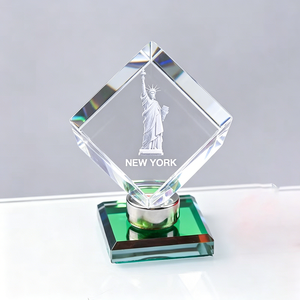 Cubes de cristal 5*5*5 6*6*6 pour artisanat, base rotative <span class=keywords><strong>3D</strong></span> au laser, <span class=keywords><strong>cadre</strong></span> <span class=keywords><strong>photo</strong></span>, cubes de cristal K9 pour gravure au laser - Product Image 5