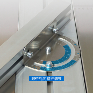 Bàn cưa đa năng, gấp gọn, di động, không bụi, chính xác cao, dùng cho chế biến gỗ, có chức năng bào gỗ - Product Image 5