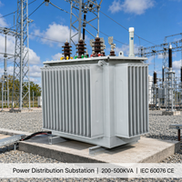 Transformateur de puissance triphasé à bain d'huile haute tension Tinda 400KVA 13.2/0.46KV 220V 50/60Hz Prix compétitif