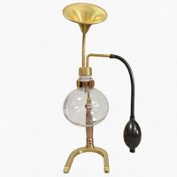 Bouteille d'arôme en verre transparent de 550 ml, grande taille, pour SPA, instrument aromatique en laiton, huile essentielle, arôme de grains de café