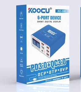 KOOCU KC-326 Smart Chargeur de téléphone USB à affichage numérique à 6 ports - Product Image 2