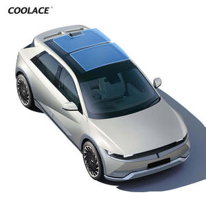 ฟิล์มฉนวนกันความร้อนซันรูฟรถยนต์7.5mil สีดำฟิล์มอัจฉริยะติดหลังคาไวนิลแบบพาโนรามา - Product Image 2