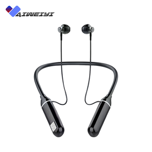 Écouteurs Sport G09 à tour de cou 5.4 avec affichage numérique LED, autonomie 100H, Stéréo HiFi, Micro ENC <span class=keywords><strong>pour</strong></span> la course, la gym et tous les téléphones - Product Image 1