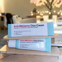 Crème Cica Anti-Melasma pour le visage, éliminateur de taches brunes et de taches solaires/de vieillissement, formule avancée, tous types de peaux, écran solaire