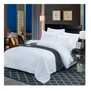 100% Egyptian Cotton Bedding Set Queen-Sized Casual and Wedding Quilt Cover Luxurious Hotel Roupa de Cama Sheets