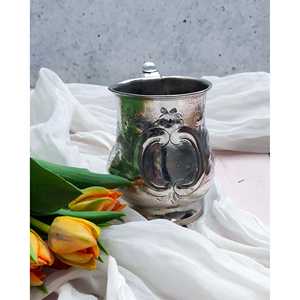 Tazza Decorativa con Motivi in Rilievo Daniele F. Sheffield Utensil - Product Image 2