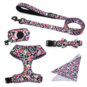 OEM ODM Purple Blue Camo Bungee Dog Leash Shock Absorbing Heavy Duty Adjustable Nylon Pet Lead For <b>Large</b> Dog Outdoor Training - Product Image 4