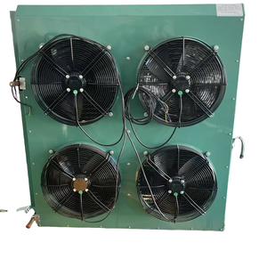 คอนเดนเซอร์ระบายความร้อนด้วยอากาศวัสดุทองแดงชนิด H สำหรับอุตสาหกรรมคอนเดนเซอร์ระบายความร้อนด้วย R410A สำหรับวอล์กอินคูลเลอร์ระบายความร้อนด้วยอากาศ - Product Image 1