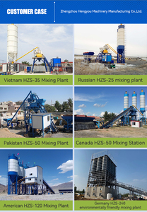 Mini Hzs 25 hingga 240 M3/jam Pabrik Beton Siap Pakai Ukuran Kecil Sistem Muat Sendiri 60m3 Harga Pabrik Beton Sistem Muat Sendiri - Product Image 5