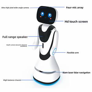 2025 Nuevo AI Robot inteligente Sala de exposiciones Explicación Bienvenida Recepción Guía Recepción Servicio humanoide Voz - Product Image 4