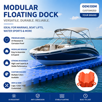 Pontons Flottants Modulaires en HDPE GZZH pour Embarcations – Docks Durables pour Jet Skis et Bateaux