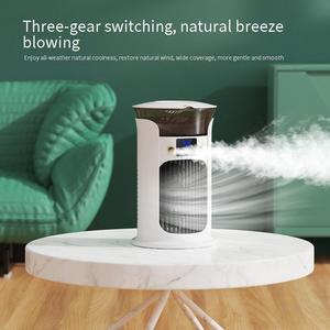 Ventilador de pulverización, Enfriador de aire personal, acondicionador, ventilador de refrigeración, aire de agua para uso en la habitación del hogar - Product Image 5