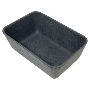 Wholesale Detachable Design Rectangular Felt Storage Tray Versatile Makeup Home Decor Desk <b>Drawer</b> Organizer Baskets - Product Image 1