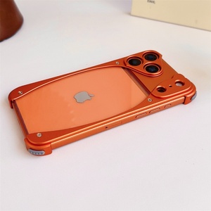 เคสโทรศัพท์แข็งแรงทนทาน ผลิตจากอะลูมิเนียมอัลลอยด์ พร้อมแผ่น PC ใส สำหรับ iPhone 17 Pro Max, เคสสำหรับ iPhone 17 Pro Max รุ่นใหม่ ปี 2025 สีเงินสตีล - Product Image 5