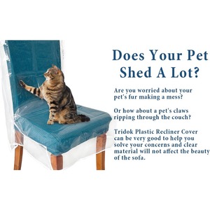 <span class=keywords><strong>Housse</strong></span> <span class=keywords><strong>de</strong></span> <span class=keywords><strong>chaise</strong></span> haute en PVC transparent, <span class=keywords><strong>protection</strong></span> <span class=keywords><strong>de</strong></span> <span class=keywords><strong>chaise</strong></span> en plastique imperméable, <span class=keywords><strong>housse</strong></span> <span class=keywords><strong>de</strong></span> siège anti-poussière, anti-rayures, résistante aux chats pour enfants - Product Image 6