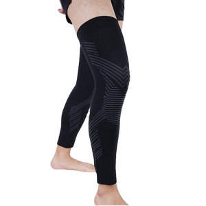 Rodillera deportiva de compresión y codo, almohadillas de soporte médico para gatear, Mangas para correr completamente, protector de envoltura cálida para piernas largas - Product Image 6