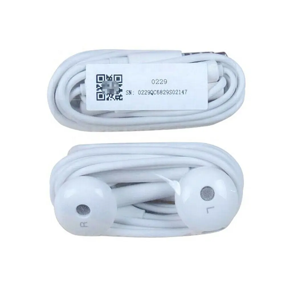 OEM wholesale Original AM115 Earphone Wired 3.5mm interface Headset with microphone hand free headphone for Huawei P10