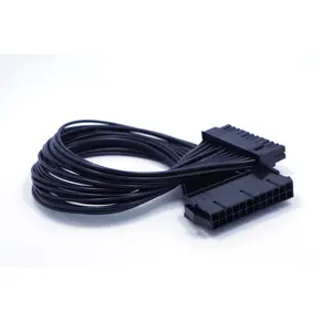24Pin PSU Power Supply Extension Cable power 22cm Power Supply Male to Female ATX for Computer Adapter