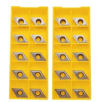 Vente en gros de plaquettes en carbure d'origine importées du Japon DCMT070202 VP15TF US735 | Plaquettes de tournage diamantées à 55 ° pour tour interne CNC