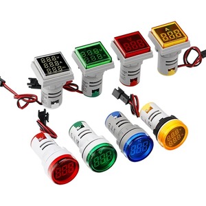 Xunhe Frequency Meter AD16-22Y 50Hz LED Digital Display 220V AC Voltage Indicator Light - Product Image 2