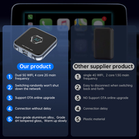 OEM ODM Caja Inalámbrica 3 en 1 para Carplay Ai, 1GB+8GB 2GB+16GB 2GB+32GB, Adaptador Car Play Android 11 para Apple iPhone