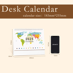 Tùy Chỉnh Trung Quốc Lịch Xoắn Ốc Ràng Buộc Hàng Ngày Hàng Năm Kế Hoạch Cho Văn Phòng Nhà Mục Tiêu Bán Buôn In Ấn - Product Image 2