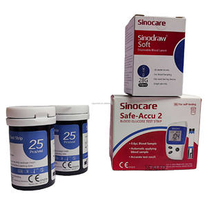 Glucómetro Sinocare con Tiras Reactivas Safe Accu2 - Product Image 4