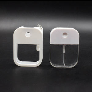 Flacon pulvérisateur de parfum rechargeable de type carte de crédit en plastique vide de 38 ml, très vendu, avec porte-clés - Product Image 2