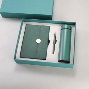 Promotional Company Luxury Business Pu Leather Notebook Metal Pen for Office 2025 Customized Gift Set - Product Image 2