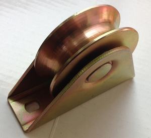 Rueda giratoria para puerta corredera, rueda con ranura en U V Y - Product Image 4