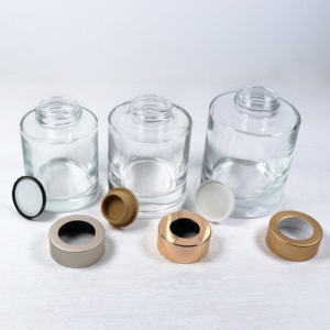 Bouteille en verre <span class=keywords><strong>Miniso</strong></span>, marque Aroma, bouteille d'aromathérapie, parfum noir vide, 100 ml, 150 ml, 200 ml, diffuseur de roseaux de luxe en verre - Product Image 2