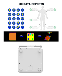Leaone bán buôn tùy chỉnh cơ thể chất béo quy mô 30 ngày báo cáo của sức khỏe cơ thể thành phần cơ thể theo dõi bioimpedance thông minh Trọng lượng quy mô - Product Image 3