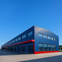 Entrepôt préfabriqué en structure métallique à succès – Usine modulaire à ossature métallique, montage facile, stockage frigorifique
