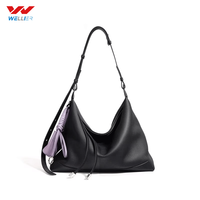 Sac à main de luxe en cuir véritable pour femme, fourre-tout décontracté avec fermeture éclair, imperméable, à poignée supérieure, vente en gros