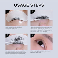 Crème Adhésive pour Cils DIY, Dissolvant de Colle pour Extensions de Cils, Écologique, Parfumé aux Fruits, Dissolvant de Colle Végétale pour Cils