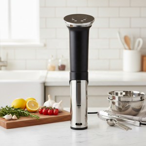 Circulateur de cuisson <span class=keywords><strong>sous</strong></span> <span class=keywords><strong>vide</strong></span> 1200W avec contrôle par minuterie, incluant un livre de recettes détaillées pour la cuisine professionnelle - Product Image 1