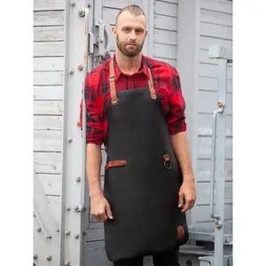 <b>Leather</b> Bib <b>Apron</b> custom merchandising - Product Image 3