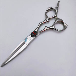 Ciseaux à cheveux personnalisables 6,0 pouces, en acier inoxydable, pour démêlage, pour droitiers, usage professionnel, tête droite - Product Image 3