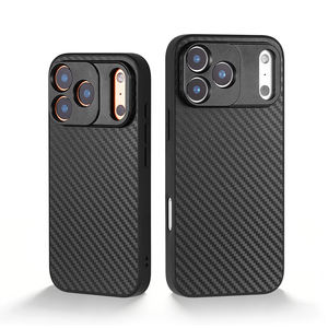 Custodia in fibra di carbonio per <span class=keywords><strong>iPhone</strong></span> Serie 17, compatibile con obiettivo macro teleobiettivo da 17mm, cover protettiva per <span class=keywords><strong>iPhone</strong></span> 17 <span class=keywords><strong>Pro</strong></span>/<span class=keywords><strong>Pro</strong></span> <span class=keywords><strong>Max</strong></span> - Product Image 1