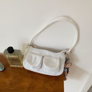 กระเป๋าสะพายไหล่ไนลอนหลายช่องสไตล์เกาหลี ปิดด้วยซิปสีแดง พิมพ์ลายการ์ตูน ใช้ได้ทุกวัน - Product Image 3