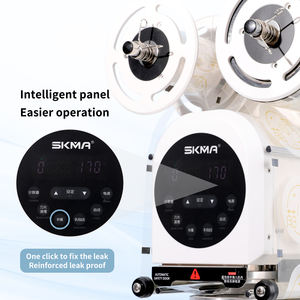 Mesin Penyegel Gelas Bubble Tea Otomatis Profesional untuk Komersial, Warna Putih, 110V US, untuk Gelas 90mm/95mm dengan Film - Product Image 5