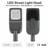 Lámpara LED de Calle Municipal al por Mayor, 100W 150W, Aluminio Fundido a Presión, IP66, Alto Lumen, CE ENEC, Iluminación Vial, Fábrica OEM ODM