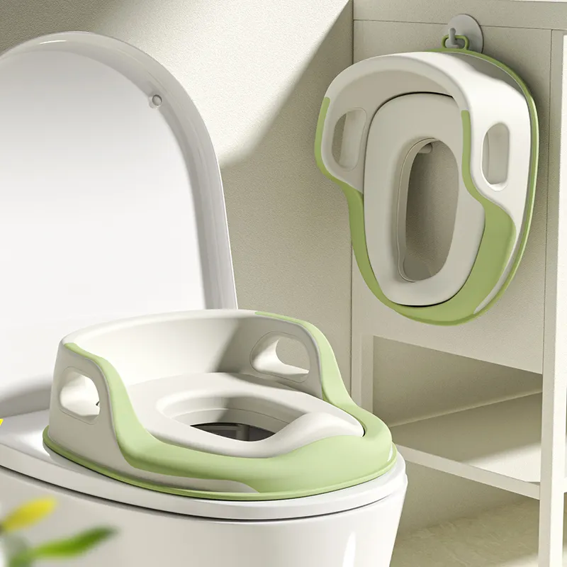 High quality baby customized cushioned toilet potty training seat with armrests