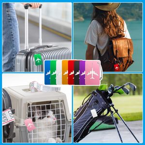 Etiquetas de equipaje metálicas de lujo personalizadas, duraderas y en blanco, admiten colores/tamaños personalizados y logotipos del cliente. - Product Image 2