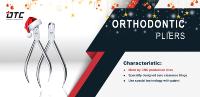 Nouvelle conception de pinces orthodontiques dentaires pour aligneurs transparents, manuelles, en acier inoxydable, certifiées CE Classe II, garantie 2 ans, marque DTC, modèle P401-03