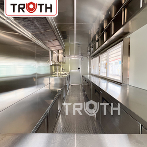 Food Trailer Unico e Innovativo con Design Quadrato e Pianoterra Personalizzabile, 4 Metri, Prezzo all'Ingrosso, per Caffè e Hamburger - Product Image 5