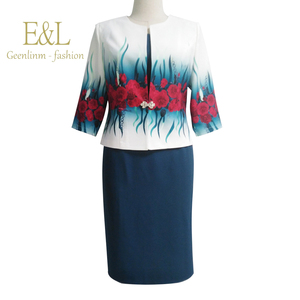 Robes et chemisiers de bureau traditionnels africains pour femmes - Product Image 4