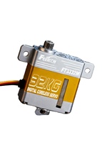 Servo de Engranajes Metálicos KST X10 Pro FT3332M de 32 kg con Carcasa de Aluminio para Competición, Control de Alerón, Flap y Tren de Aterrizaje de Aviones de Ala Fija y Planeadores